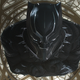The Black Panther preparing to drop from his airship.